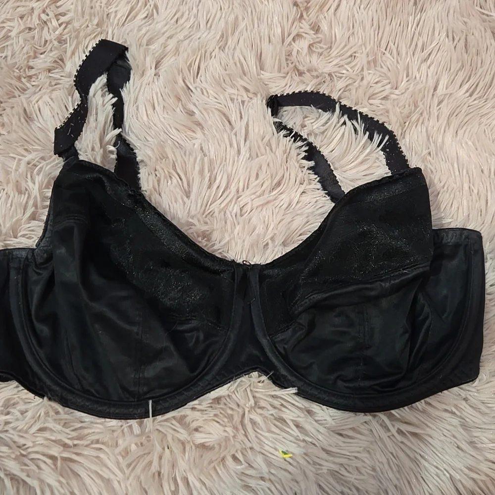 Fantasie Womens Black Lace Underwire Bra 34H - Picture 1 of 6
